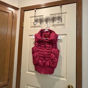Gryana Girl Kids Fuchsia Puffer Vest Size XL